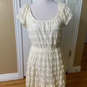 Stretchy lace dress